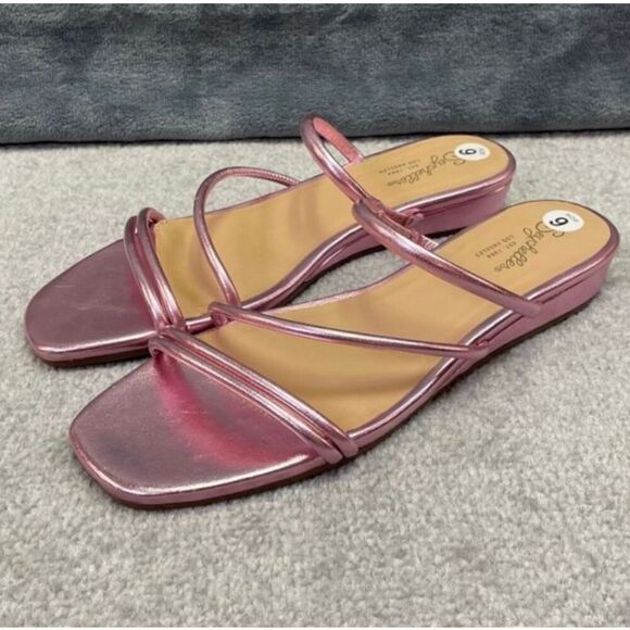 Seychelles Womens Rock Candy Strappy Sandals Pink Size 9 NWOT - Picture 1 of 10